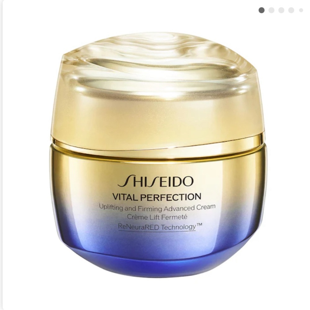 SOLD🔥Shiseido Vital Perfection Uplifting and Firming Cream - Gold and Blue